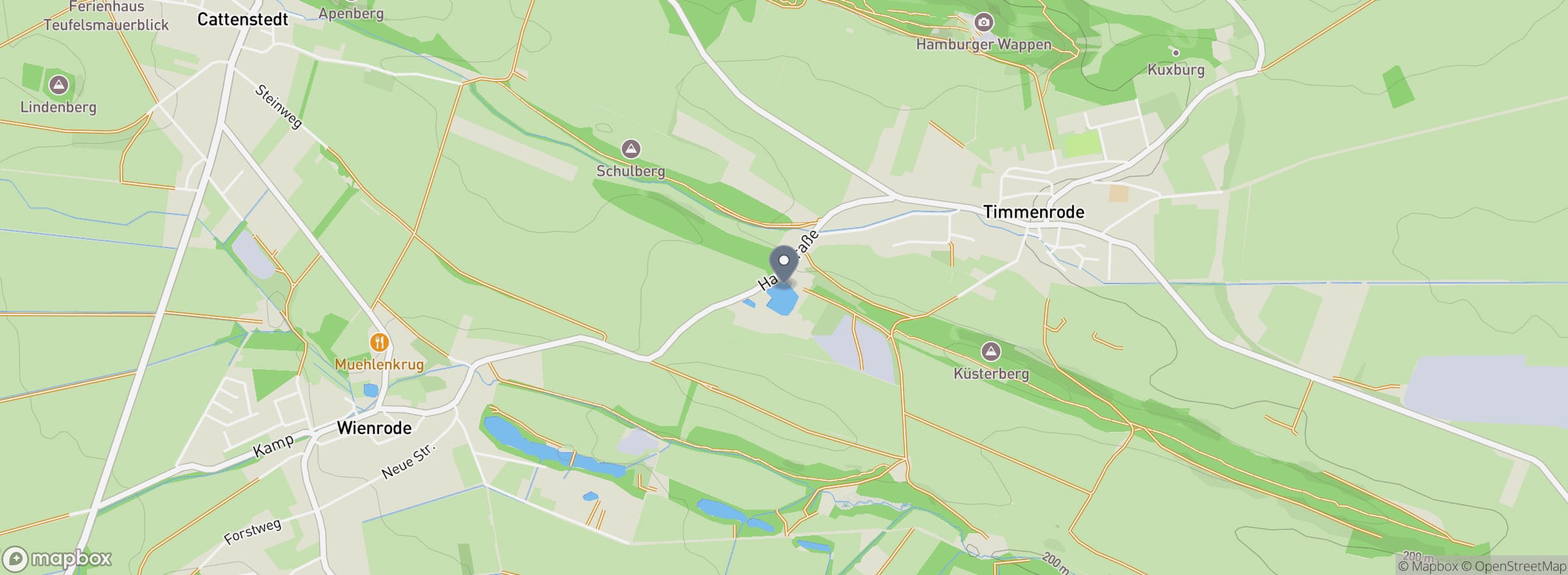 Lage des Angelpark Timmenrode in Timmenrode