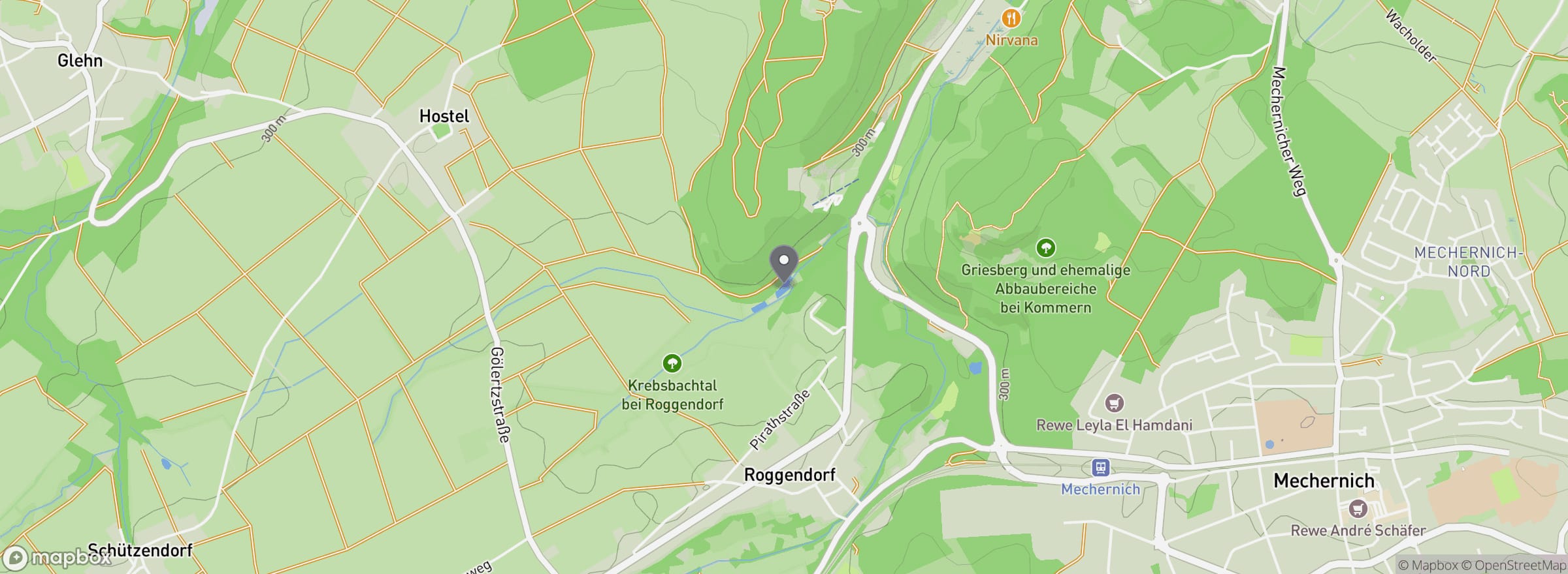 Lage des Forellenzucht & Angelpark Caster in Mechernich