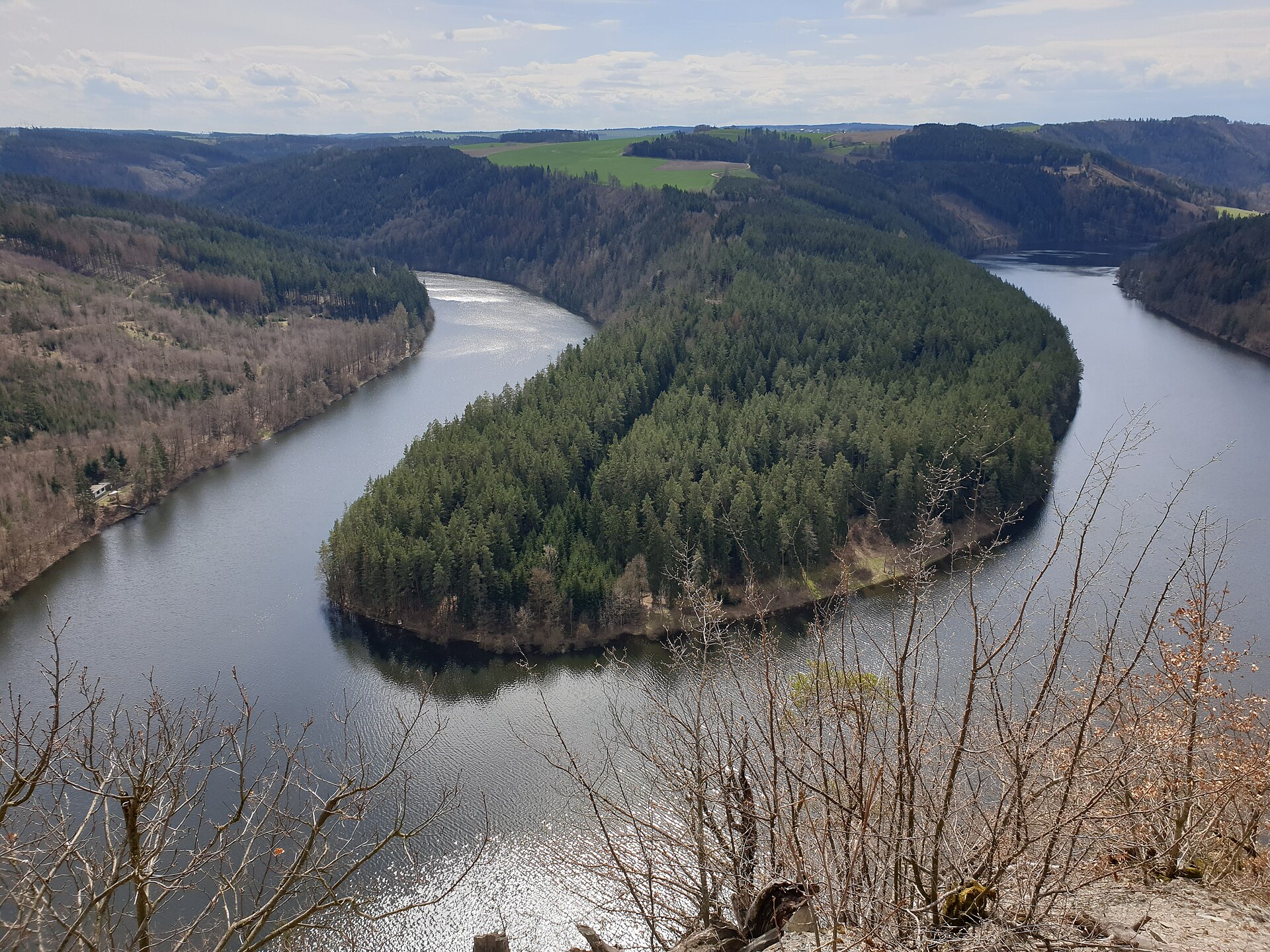 Hohenwarte-Stausee