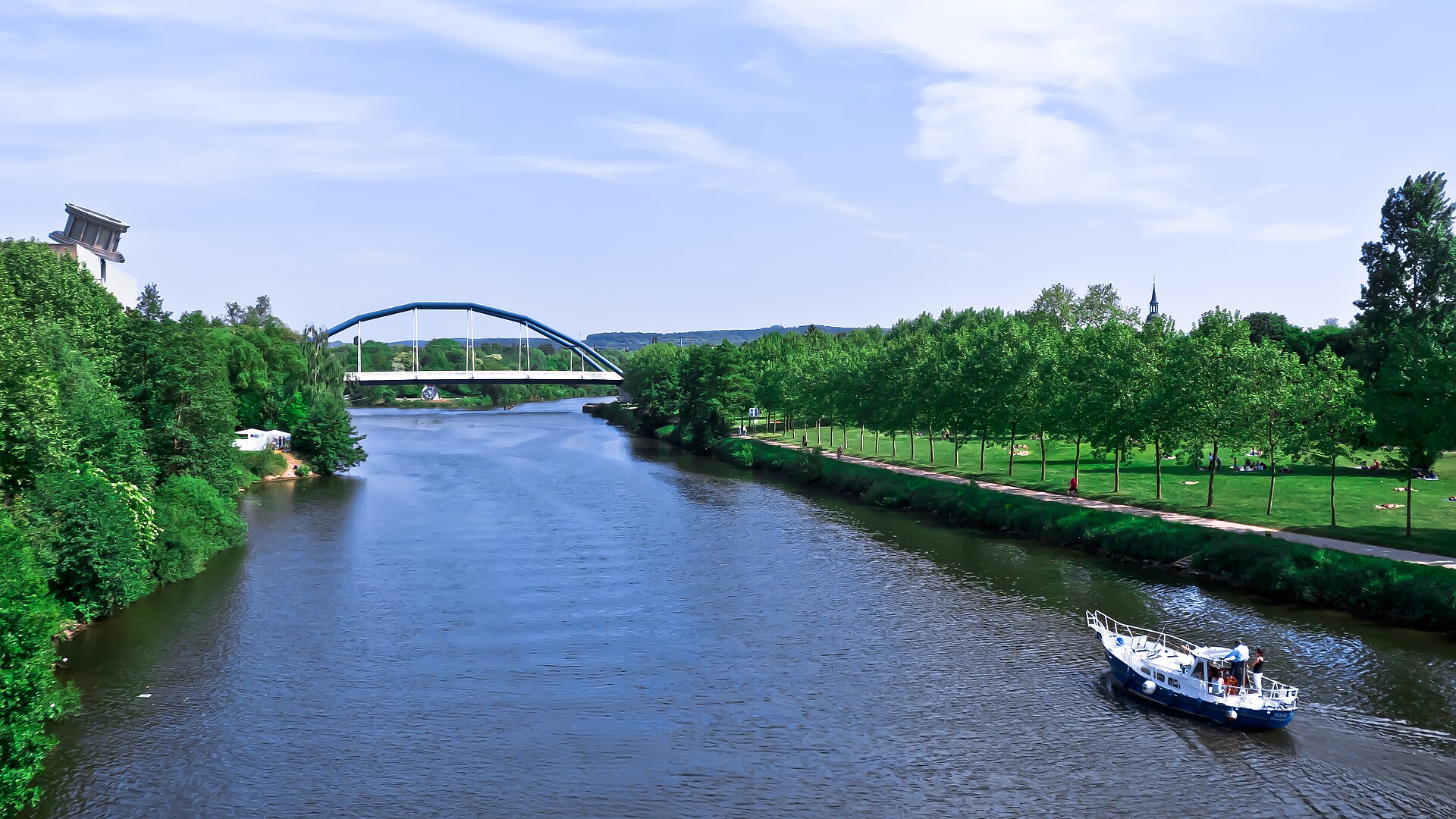 Saar bei Saarbrücken