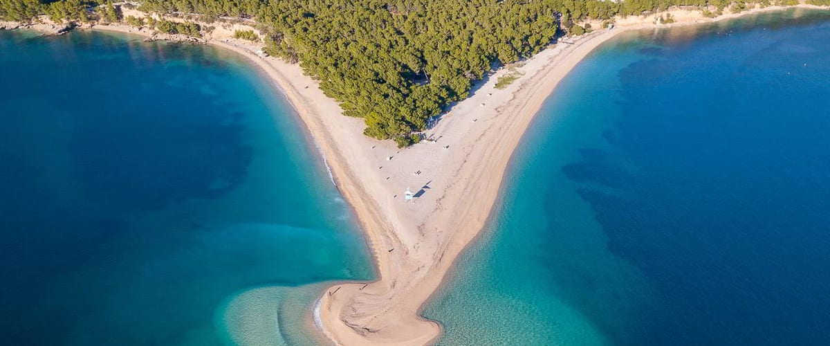 Angeln in Kroatien — typische Küsten-/Gewässerlandschaft